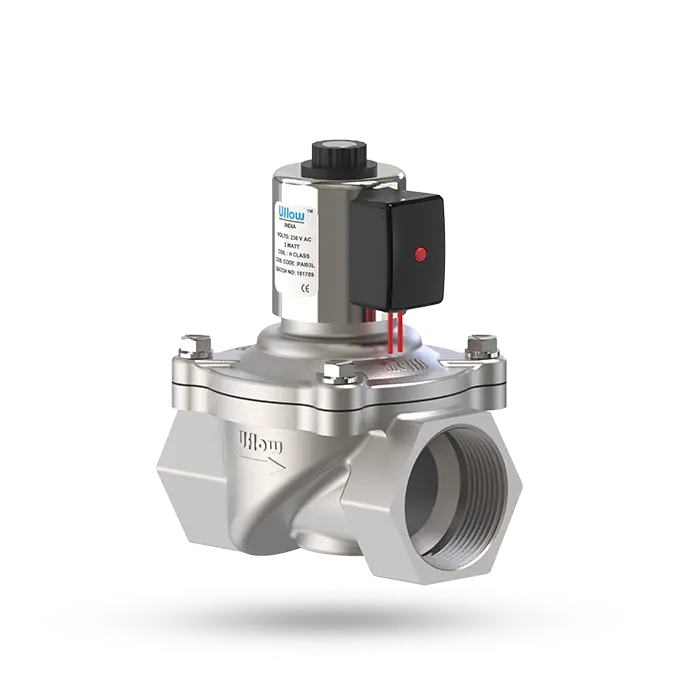 Semi Lift Diaphragm Operated Solenoid Valve (NC  NO) - MCN Series